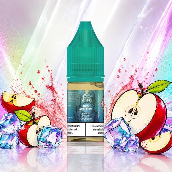 RandM Tornado Liquid by Fumot, Sorte Red Apple Ice, 10-ml-Flasche mit 10mg/ml