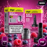 Dojo Blast X by Vaporesso | Pod | Blueberry Sour Raspberry