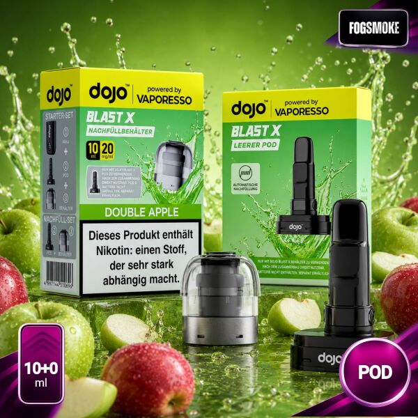 Dojo Blast X by Vaporesso | Pod | Double Apple