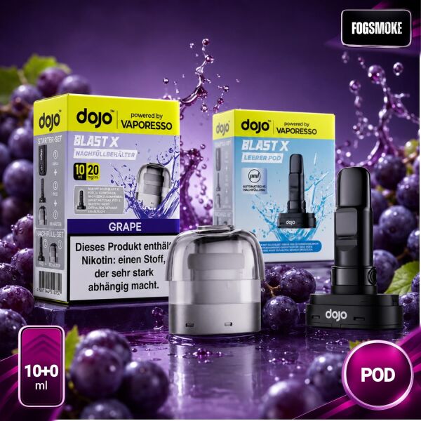 Dojo Blast X by Vaporesso | Pod | Grape