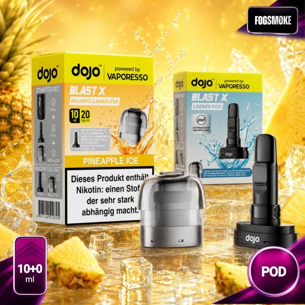 Dojo Blast X by Vaporesso | Pod | Pineapple Ice