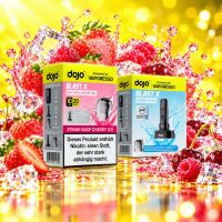 Dojo Blast X Pod Strawberry Raspberry Cherry Ice:...