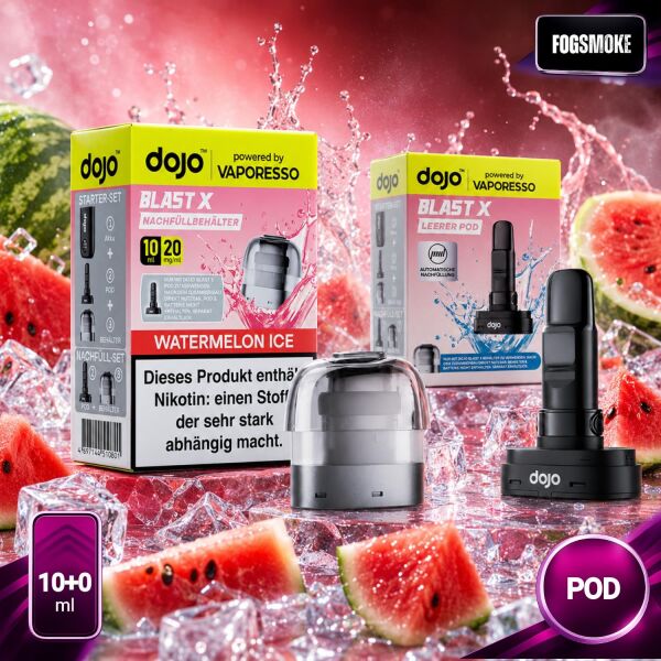 Dojo Blast X by Vaporesso | Pod | Watermelon Ice