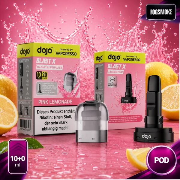 Dojo Blast X by Vaporesso | Pod | Pink Lemonade
