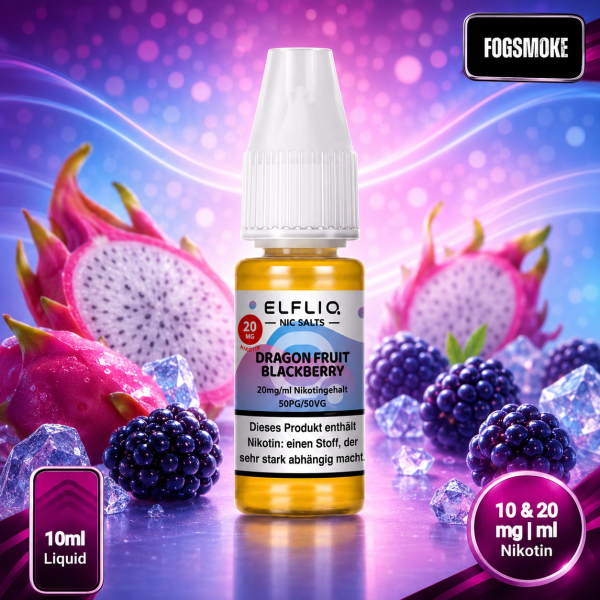 Elfliq Liquid by Elfbar | Dragon Fruit Blackberry