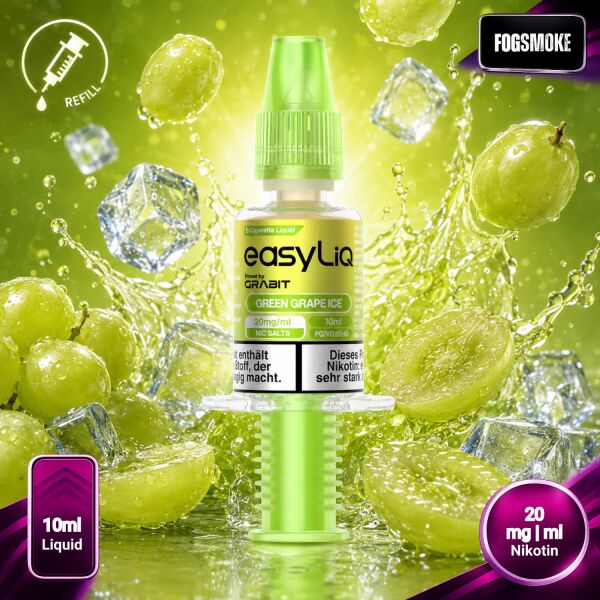 Grabit easyLiq | Green Grape Ice | 20mg/ml