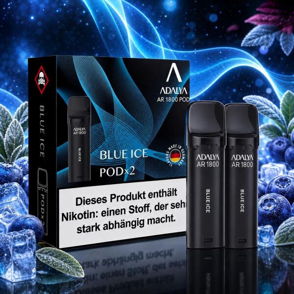 Adalya Alpha 2er-Pods – Blue Ice, ELFA-kompatibel