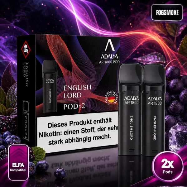 Adalya Alpha | 2er Pod | English Lord | ELFA-Kompatibel