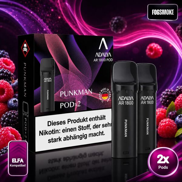 Adalya Alpha | 2er Pod | Punkman | ELFA-Kompatibel