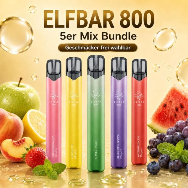 Elfbar 800 5er-Einweg-Vape-Bundle