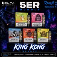 RandM Tornado 5× 2er-Pods – King Kong-Bundle,...