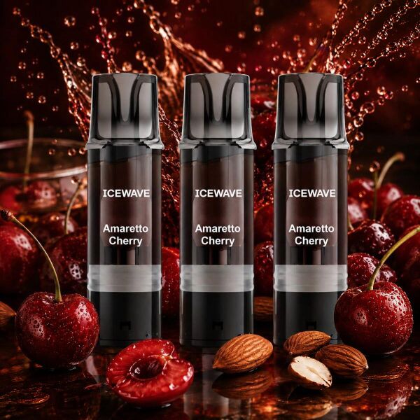 Icewave 3er-Pods – Amaretto Cherry, ELFA-kompatibel