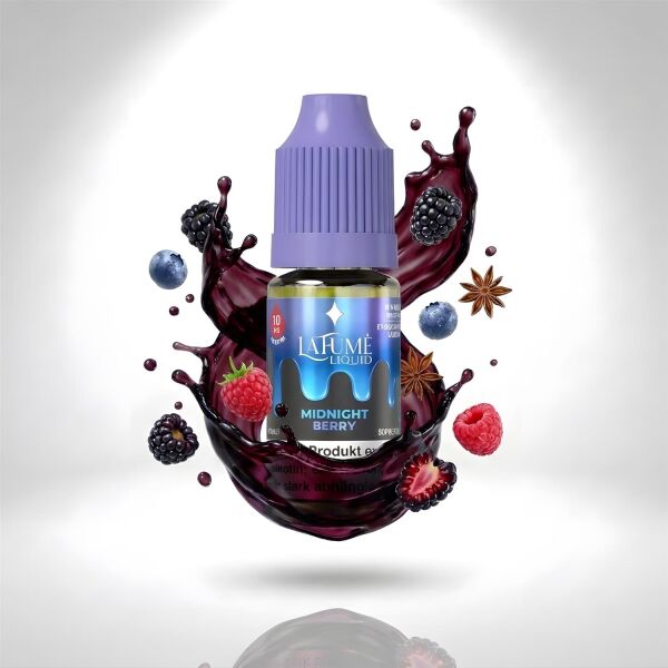 La Fume Nikotinsalz-Liquid – Midnight Berry, 10 mg/ml