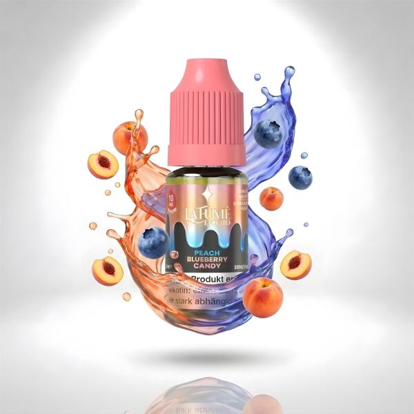 La Fume Nikotinsalz-Liquid – Peach Blueberry Candy, 10 mg/ml
