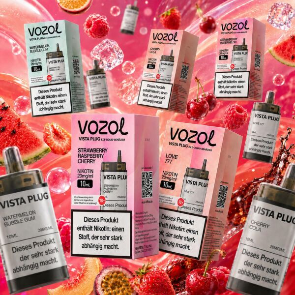 5x Vozol Vista Plug EZ Pods | SWEET-Bundle
