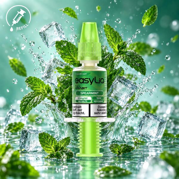 Grabit easyLiq Nikotinsalz-Liquid – Strawberry Ice, 20 mg/ml
