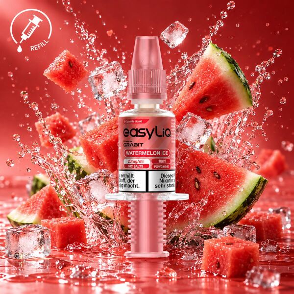 Grabit easyLiq Nikotinsalz-Liquid – Strawberry Ice, 20 mg/ml