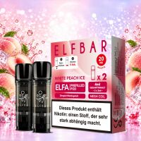 Elfbar ELFA 2er-Pods – White Peach Ice