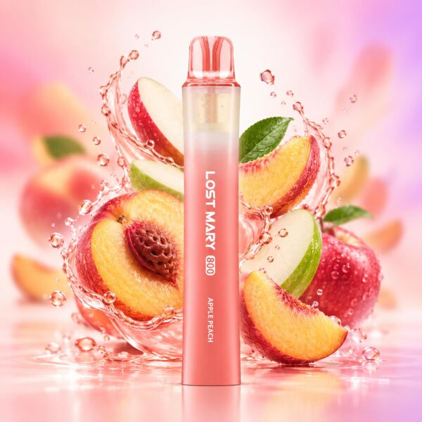 Lost Mary 800 by Elfbar | Einweg-Vape | Apple Peach