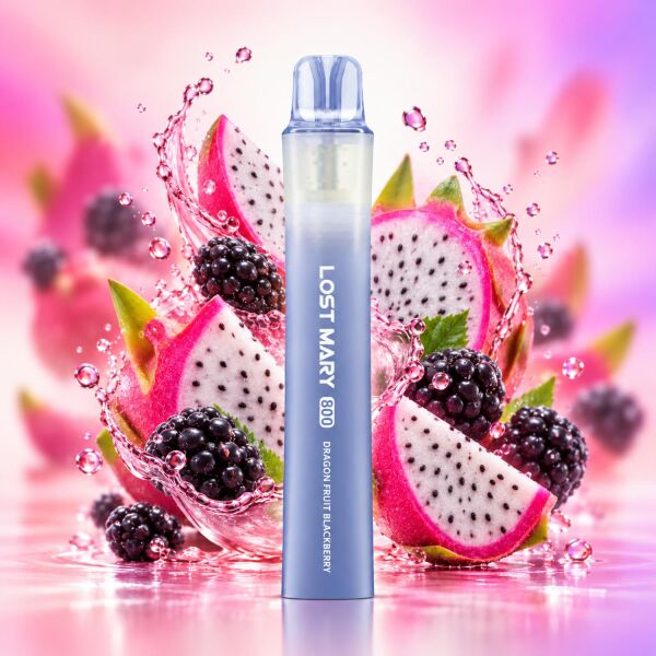 Lost Mary 800 by Elfbar | Einweg-Vape | Dragon Fruit Blackberry