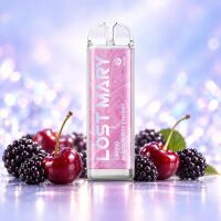 Lost Mary QM600 Blackberry Cherry – Produktbild der...