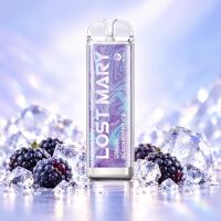 Lost Mary QM600 Blackberry Ice – Produktbild der...