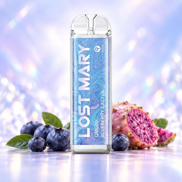 Lost Mary QM600 Blueberry Cactus – Produktbild der Einweg E-Zigarette