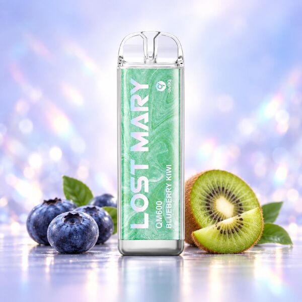 Lost Mary QM600 Blueberry Kiwi – Produktbild der Einweg E-Zigarette