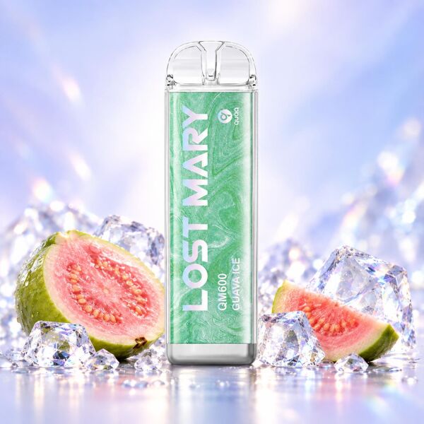 Lost Mary QM600 Guave Ice – Produktbild der Einweg E-Zigarette