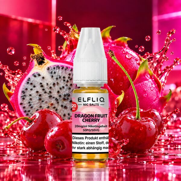 ELFLIQ Nikotinsalz-Liquid – Dragon Fruit Cherry