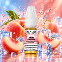 ELFLIQ Nikotinsalz-Liquid – White Peach Ice