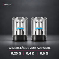 Aspire Magnum Pods im 2er Pack, Widerstände zur...