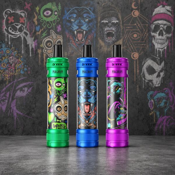 Aspire Magnum Pod-Kit in Grün, Blau und Magenta