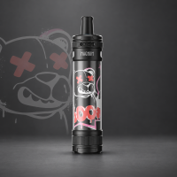 Aspire Magnum Pod-Kit Black & Booming Bear – Schwarz mit weißem Bärenmotiv und korallfarbenen X-Augen
