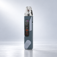 OXVA XLIM Pro 4 in Glacier Grey Leather im Studio