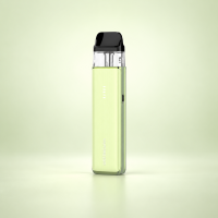 Vaporesso XROS 6 Mini Pod-Kit Jelly Green – Hellgrün vor dezentem Hintergrund