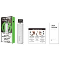 Vaporesso XROS 6 Mini Lieferumfang: Akku mit eingesetztem XROS-Pod 2 ml und Anleitung