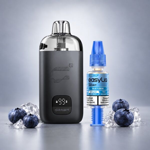 Grabit MAX Bundle: Kit Schwarz und easyLiq Blue Fusion
