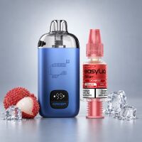 Grabit MAX Bundle: Kit in Blau und easyLiq Lychee Ice mit...