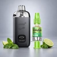 Grabit MAX Bundle: Kit in Schwarz und easyLiq Menthol...