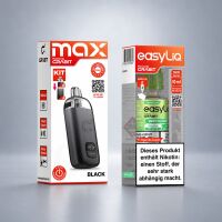 Grabit MAX Kit Schwarz und easyLiq Menthol Mojito in der...