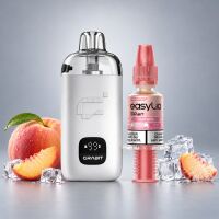 Grabit MAX Bundle: Kit in Silber und easyLiq Peach Ice...