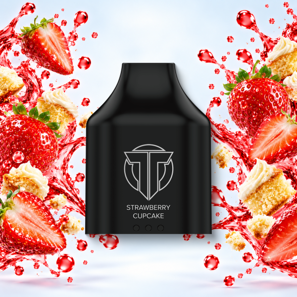 Titan Genesis 10K Pod Strawberry Cupcake, 10 ml, 20 mg/ml