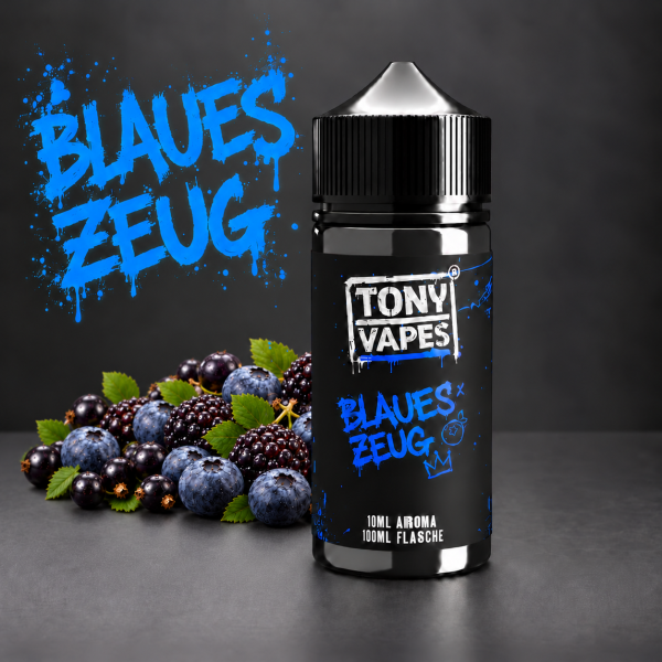 Tony Vapes | 10ml Aroma | Blaues Zeug