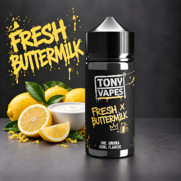 Tony Vapes | 10ml Aroma | Fresh Buttermilk