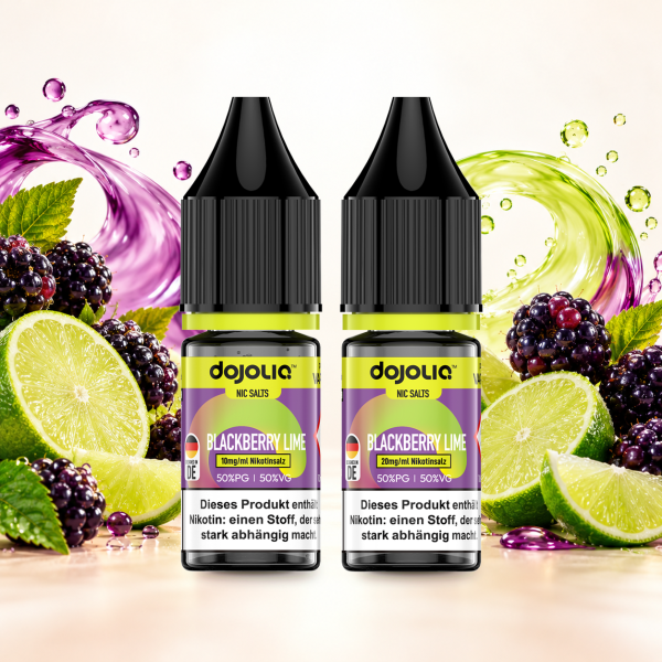 Dojoliq Nikotinsalz-Liquid – Blackberry Lime