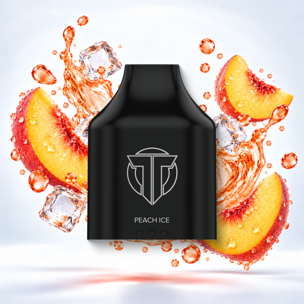 Titan Genesis 10K Pod Peach Ice, 10 ml, 20 mg/ml