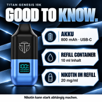 Titan Genesis 10K | Pod | Peach Ice