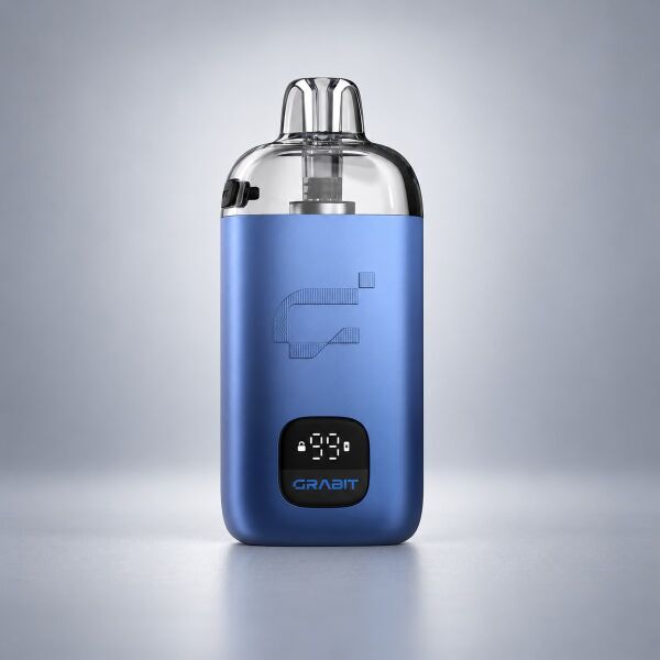Grabit MAX Kit in Blau mit eingesetztem Leerpod