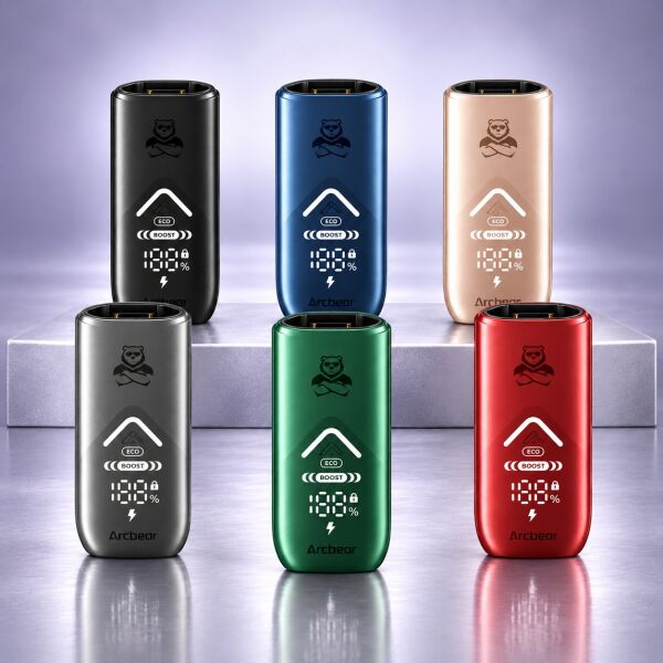 Arcbear Pro 15000 Akku in sechs Farben: Black, Blue, Gold, Gray, Green und Red